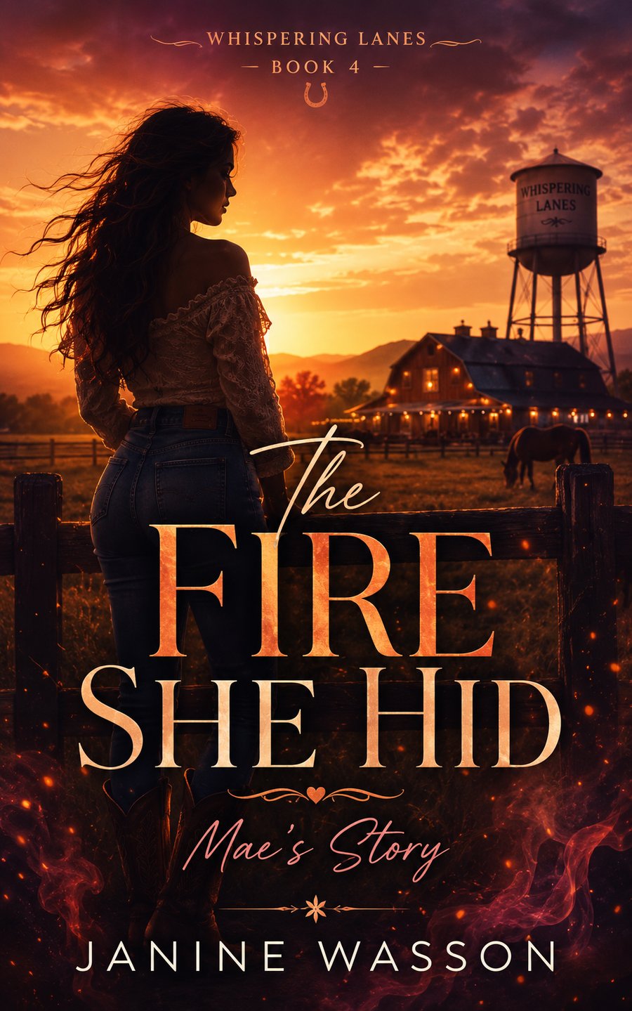 The Fire She Hid cover